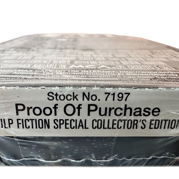 Pulp‎ Fiction Special Collectors Edition VHS NEW Quentin Tarantino BONUS SCENES - Picture 15 of 16